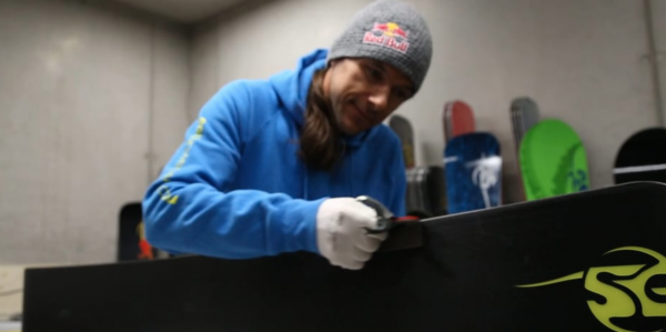 Sigi Grabner SG Snowboards Video Shoot Silent Tuning Edge - Pic: Private