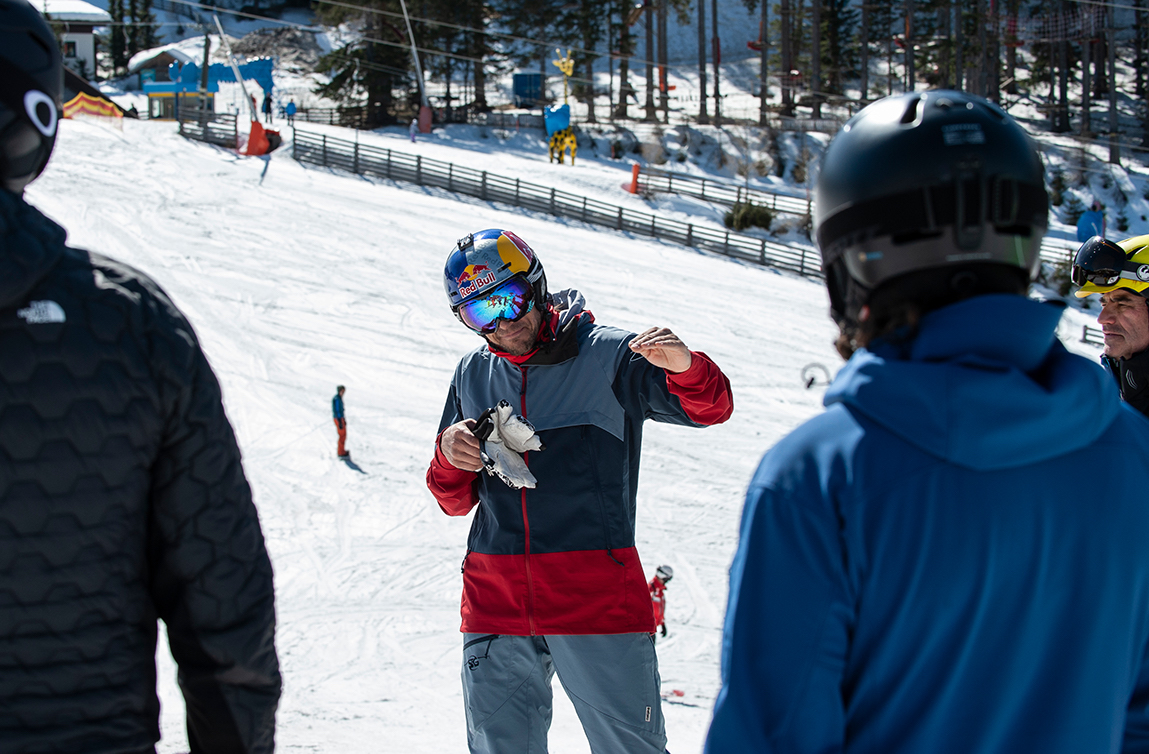 Sigi Grabner Mastermind and Head Coach at the Snowboard Camp in Katschberg Austria 2019 - Pic: Stefan Martin Lusser