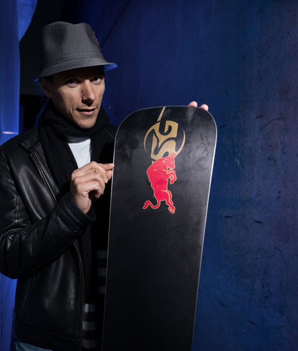 Sigi Grabner Professional Snowboarder World Champion Olympic Medalist Snowboard Brand Founder of SG Snowboards Red Bull Athlete - Pic: Martin Lugger