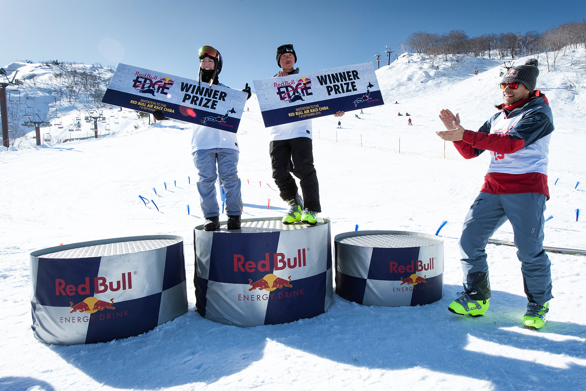 Red Bull Edge 2019 Japan Sigi and the winners - Pic: Stefan Martin Lusser