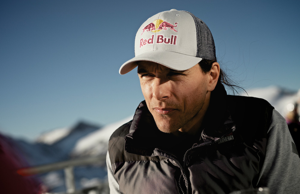 Sigi Grabner Professional Snowboarder World Champion Olympic Medalist Snowboard Brand Founder of SG Snowboards Red Bull Athlete - Pic: Martin Lugger