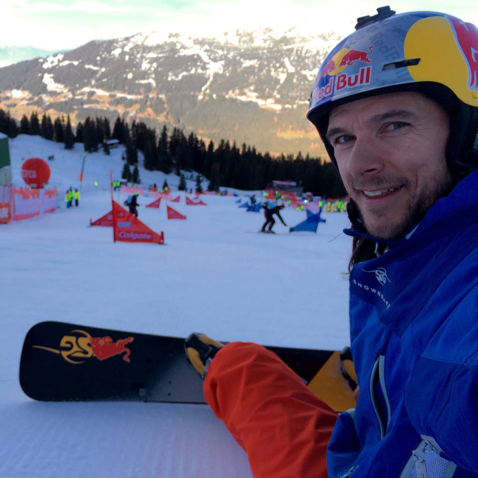 Sigi Grabner comments WM in Kreischberg (c) Sigi Grabner